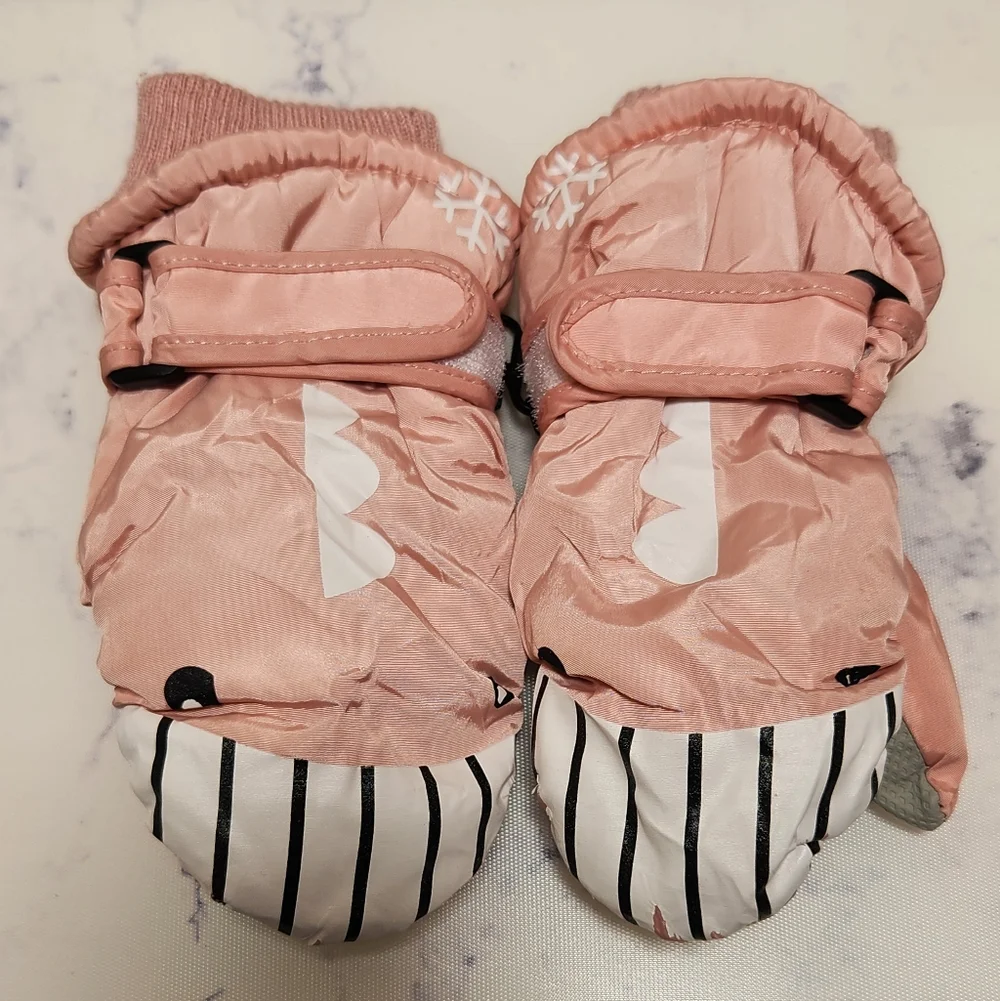 Toddler Shark Snow Warm Gloves Mittens